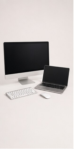 Komputer desktop dan laptop