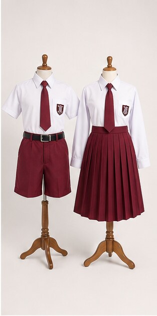 Seragam sekolah putra dan putri